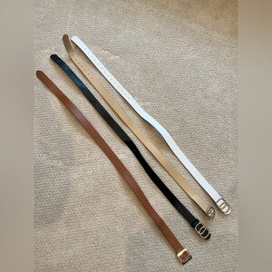 Set of 4 belts